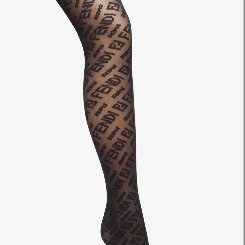 Skims x Fendi stockings